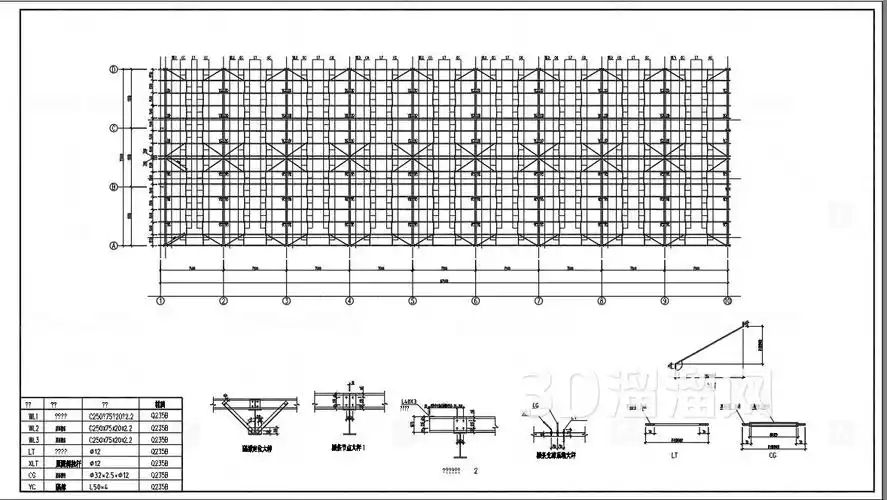 单层钢结构门式刚架厂房