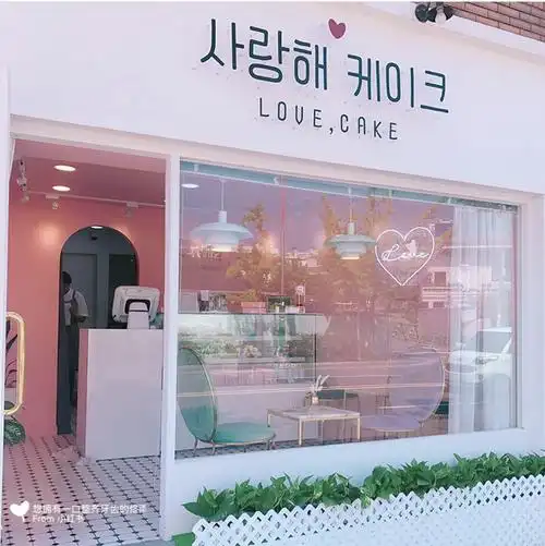 韩国蔚山马卡龙甜品店