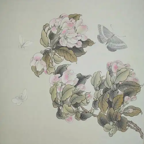 植物类的工笔画,每每完成一张作品,都有一种帮植物复活的错觉.