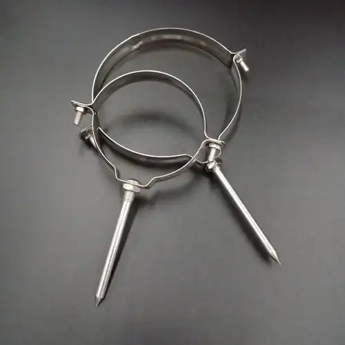 ppr pvc排水配件管箍 管 排水管抱箍 管夹50-200全不锈钢pvc管卡