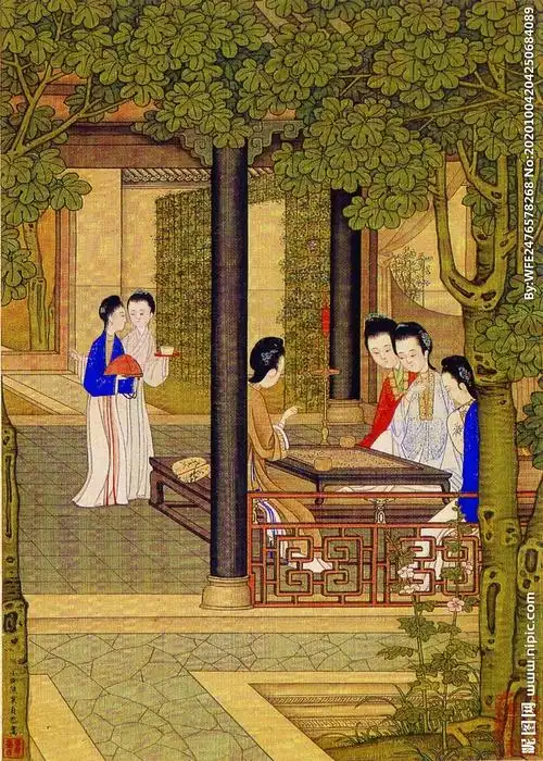 古代生活场景图片