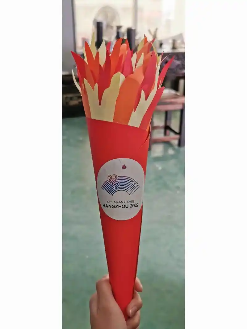 亚运会手工火炬制作 亚运会手工火炬 火炬制作 火炬