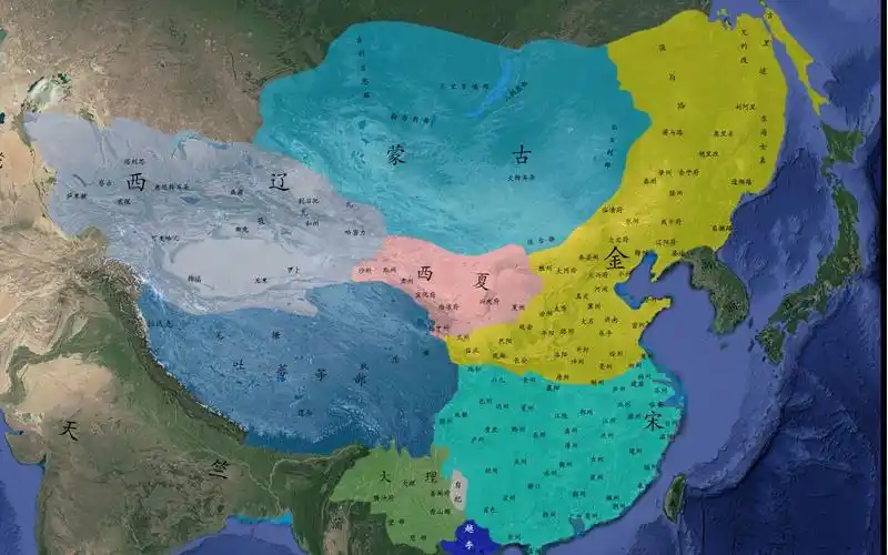【中国古代史】五代十国-辽宋夏金元:疆域变化