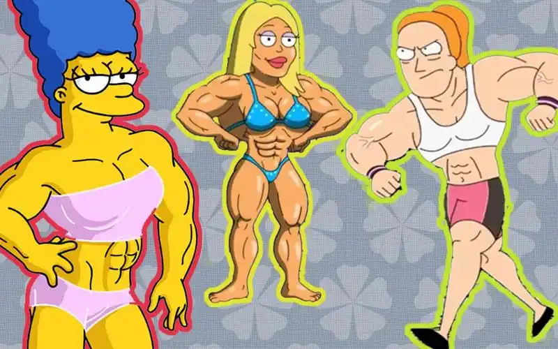 【刀仔趣谈】欧美动画的女子健美桥段大盘点!