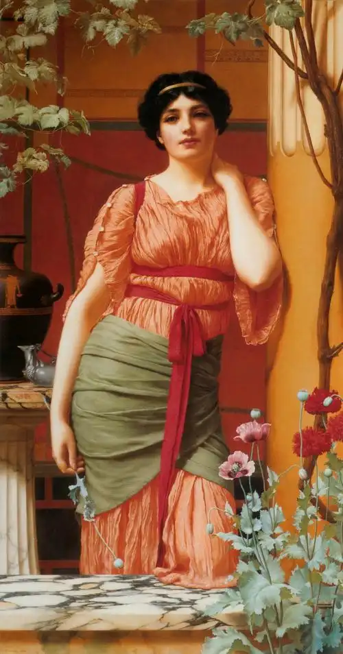 英国约翰·威廉·格威德(john william godward)油画作品