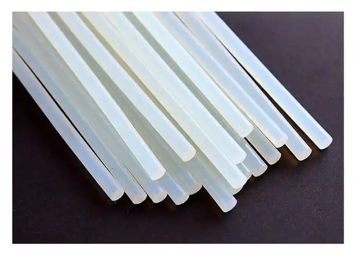 高粘度胶棒半透明热溶胶棒直径7mm长度260mm热熔枪胶棒