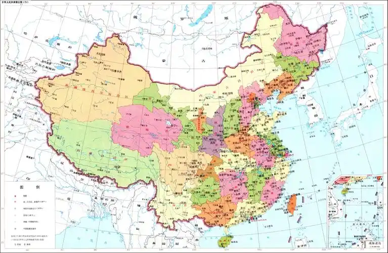 01-1a中华人民共和国全图(今)