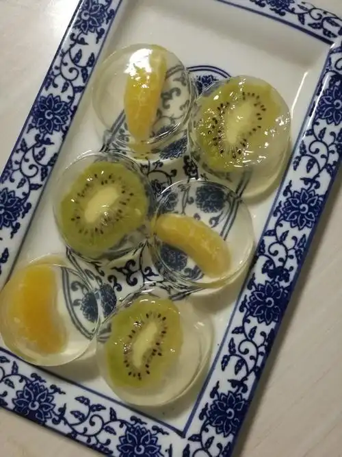 爱娃aw做的水果果冻白凉粉版