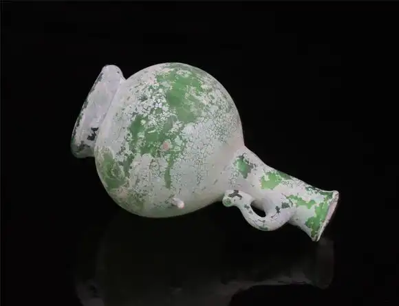 唐代琉璃瓶三个threeglassvasestangdynasty