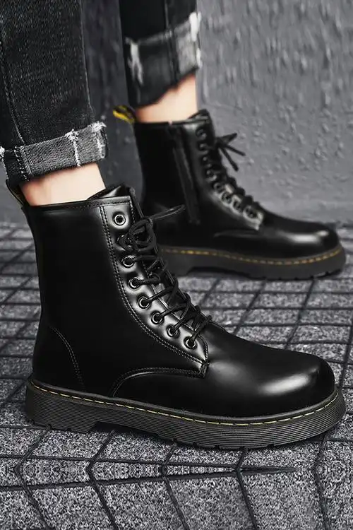 韩版马丁靴冬