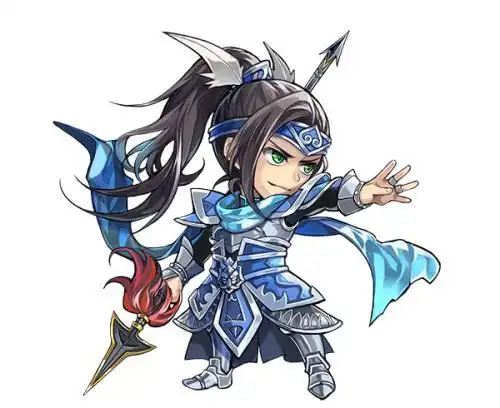 五黑福利第5期 q版 动漫 卡通 五黑头像 王者荣耀 赵云 ps第