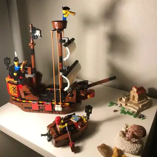 乐高31109海盗船套内moc