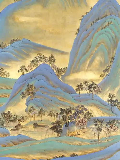 舞蹈《只此青绿》以北宋晚期天才画家王希孟的名画《千里江山图》为