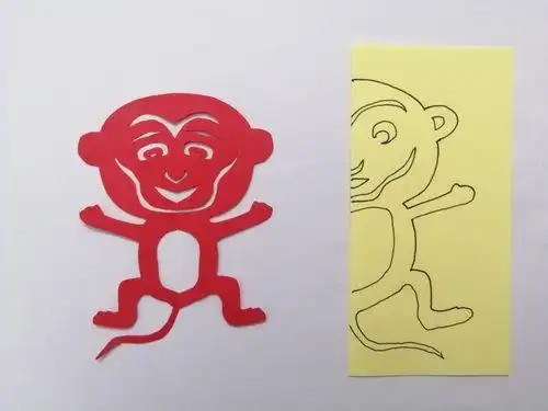 对称剪纸小动物 手工剪纸图片大全简单-普车都