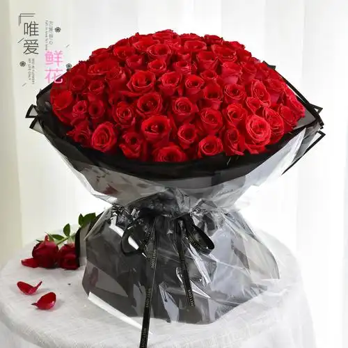 99朵红玫瑰花束鲜花速递同城乌鲁鲁木齐新市区库尔勒鲜花速递同城