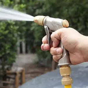 汽车洗车水枪家用全铜洗车用工具水枪高压水枪头金属花洒水鼓专用