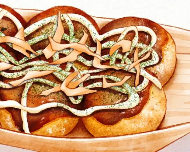 ipad画画章鱼小丸子作业