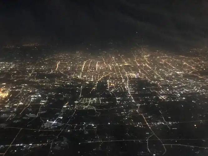 昨晚航拍北京城夜景