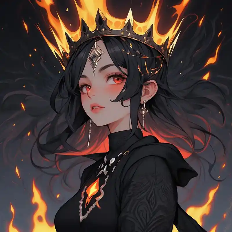 超拽的卡通风格女生头像来袭,让你一秒变身霸气女王!