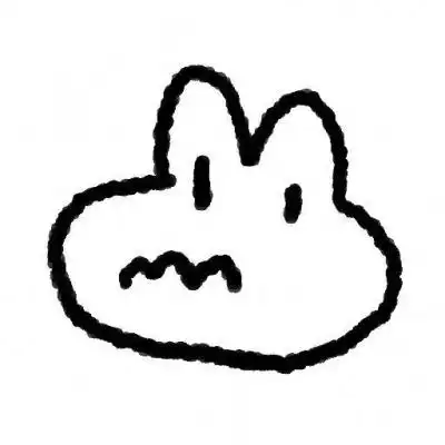 可爱小动物黑白简笔画头像图片男女