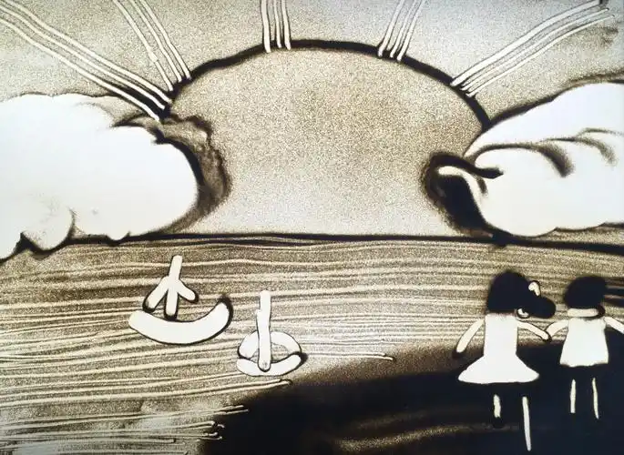 丰景沙画_马培璟第十三课作品