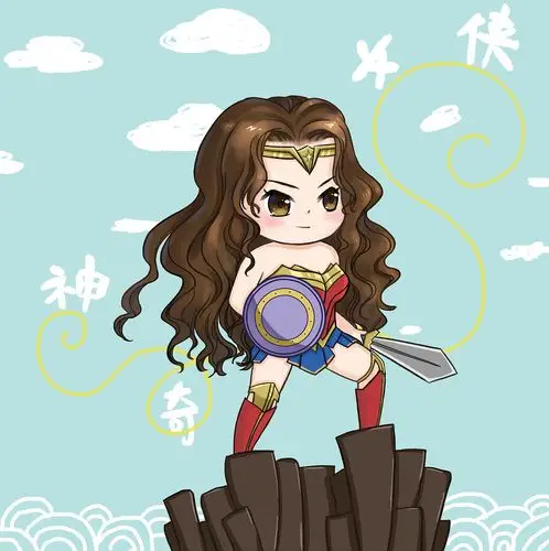 q版神奇女侠.长沙|插画师二木爱榴莲8310