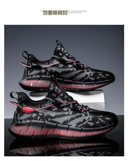 普罗帝袋鼠品牌国际名牌轻奢大牌鞋子男潮鞋韩版潮流百搭学生男士运动