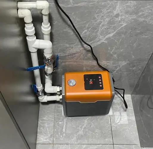 别墅三层增压泵安装完毕,使用体验分享