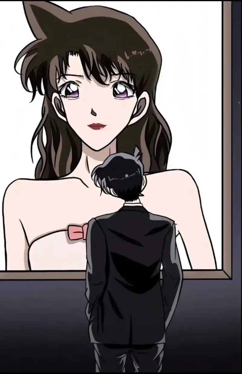 新兰.一些可以做壁纸的图 #名侦探柯南 #新兰永恒 #动漫 - 抖音