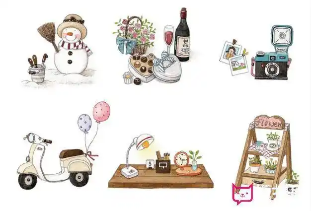 手抄报花边边框超简单画法,手抄报空白处小装饰图