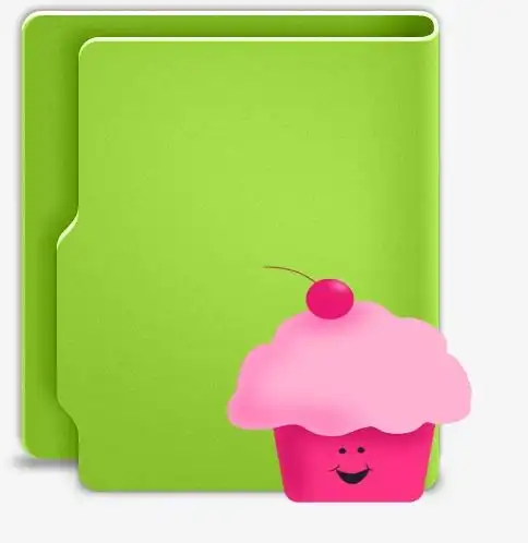 清新卡通文件夹图标下载