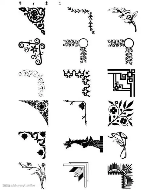 板报花边简笔画 板报花边简笔画边框