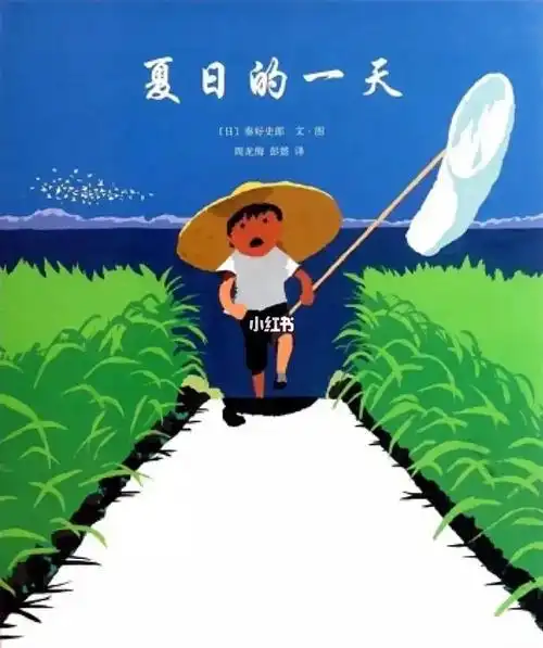 元气满满的夏日的一天像看电影一般看绘本