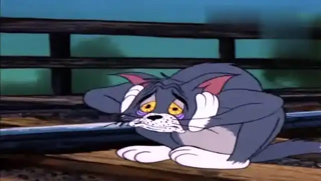 忧郁的汤姆猫和老鼠