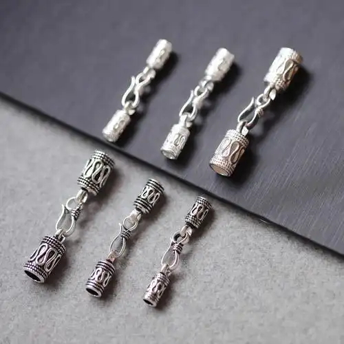 t3半银九乘迦叶金刚手链收尾扣头手工盘编扣