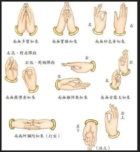 佛学手印 - 净土香巴拉 - 净土香巴拉