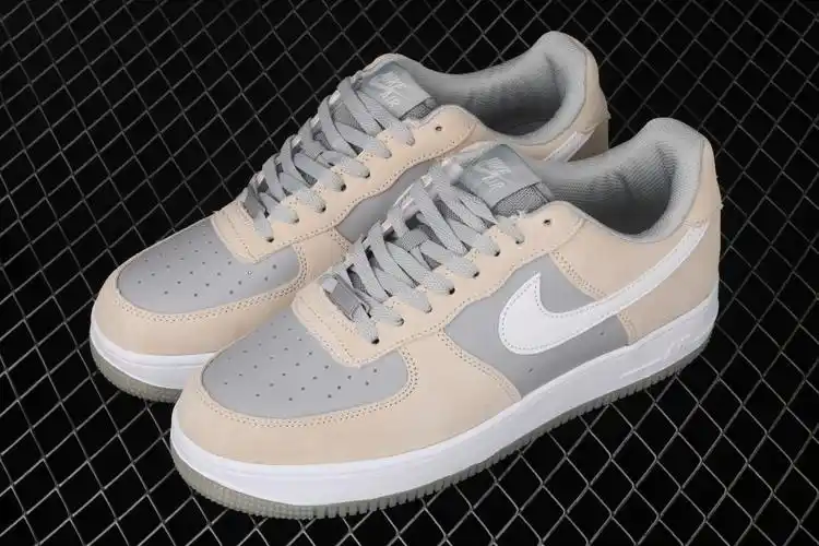 nike air force 107 空军一号北极狐配色3m反光板鞋 ah0287-209