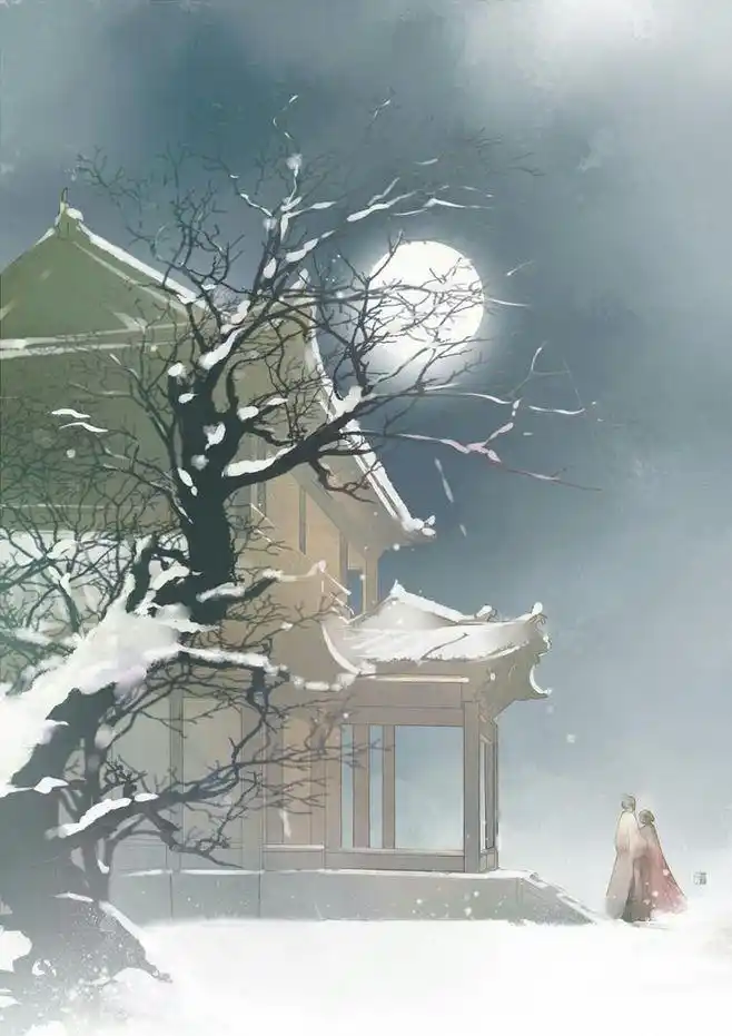 古风雪意唯美意境壁纸 以雪为令 这个冬天开始了