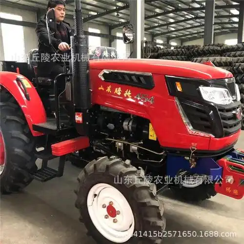 东方红动力拖拉机 农用多缸四轮四驱柴油动力拖拉机 大马力拖拉机