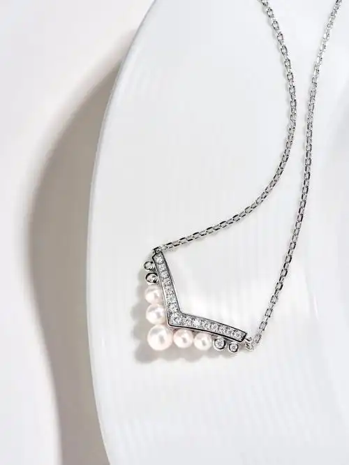 奥黛丽赫本天然珍珠项链