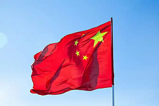 飘扬的红旗图片_全景网