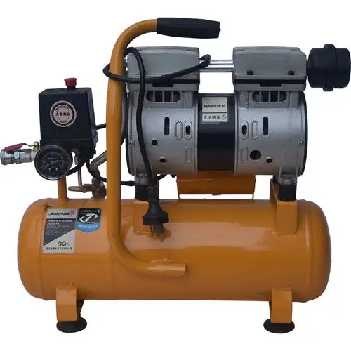 捷顺牌无油静音小型空压机全铜压缩机家用木工喷漆牙科气泵便携式