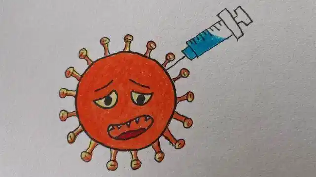 卡通冠状病毒世界各地画家为新冠病毒绘画新冠病毒卡通手绘图片新型