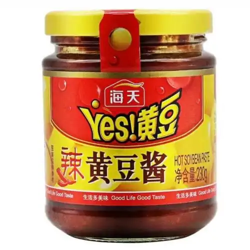 海天yes黄豆酱230g*15瓶(辣)