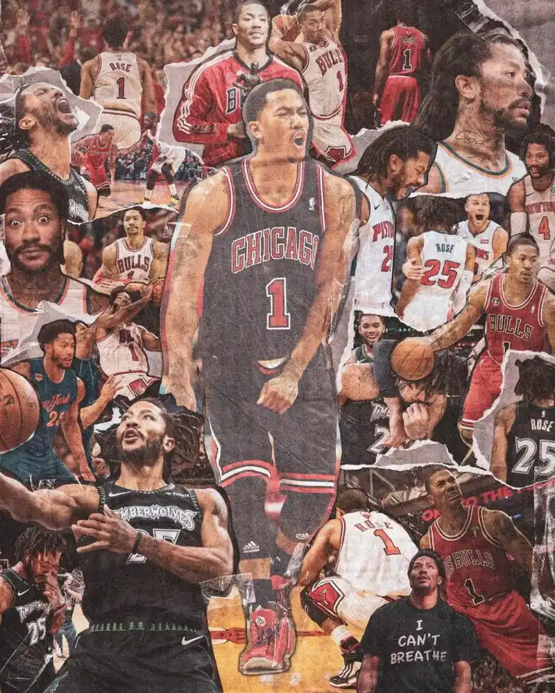 "德里克·罗斯"#nba #公牛 #罗斯 #壁纸 #高清 @ - 抖音