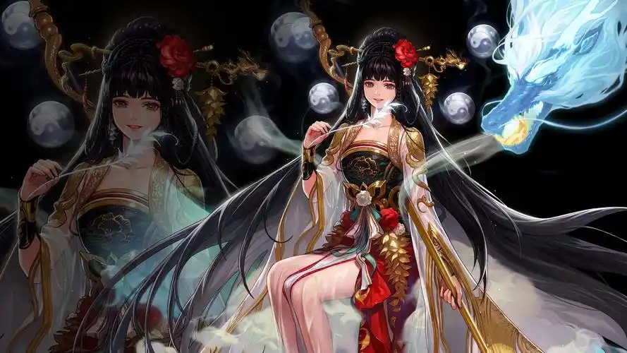 自制女圣职pc壁纸(1920*1080),沃特碧们的colg,dnf地下城与勇士