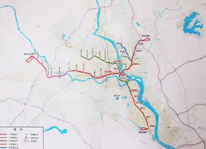 (绵阳市城市轨道交通规划项目示意图)目前,绵阳市轨道交通项目前期