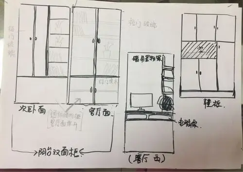 鞋柜设计(如图)