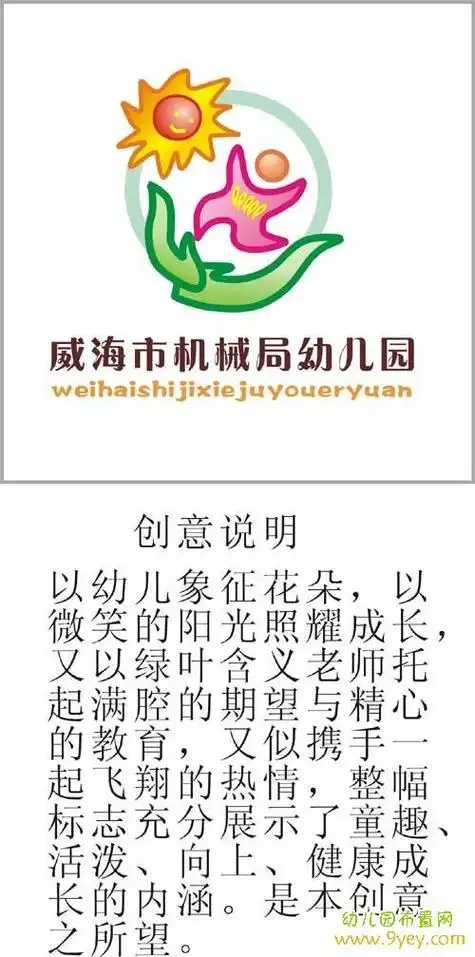 幼儿园园徽设计和意图说明