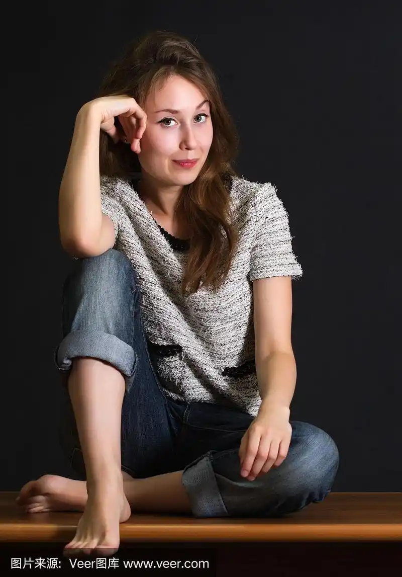 二郎腿,女人,垂直画幅,美,艺术模特